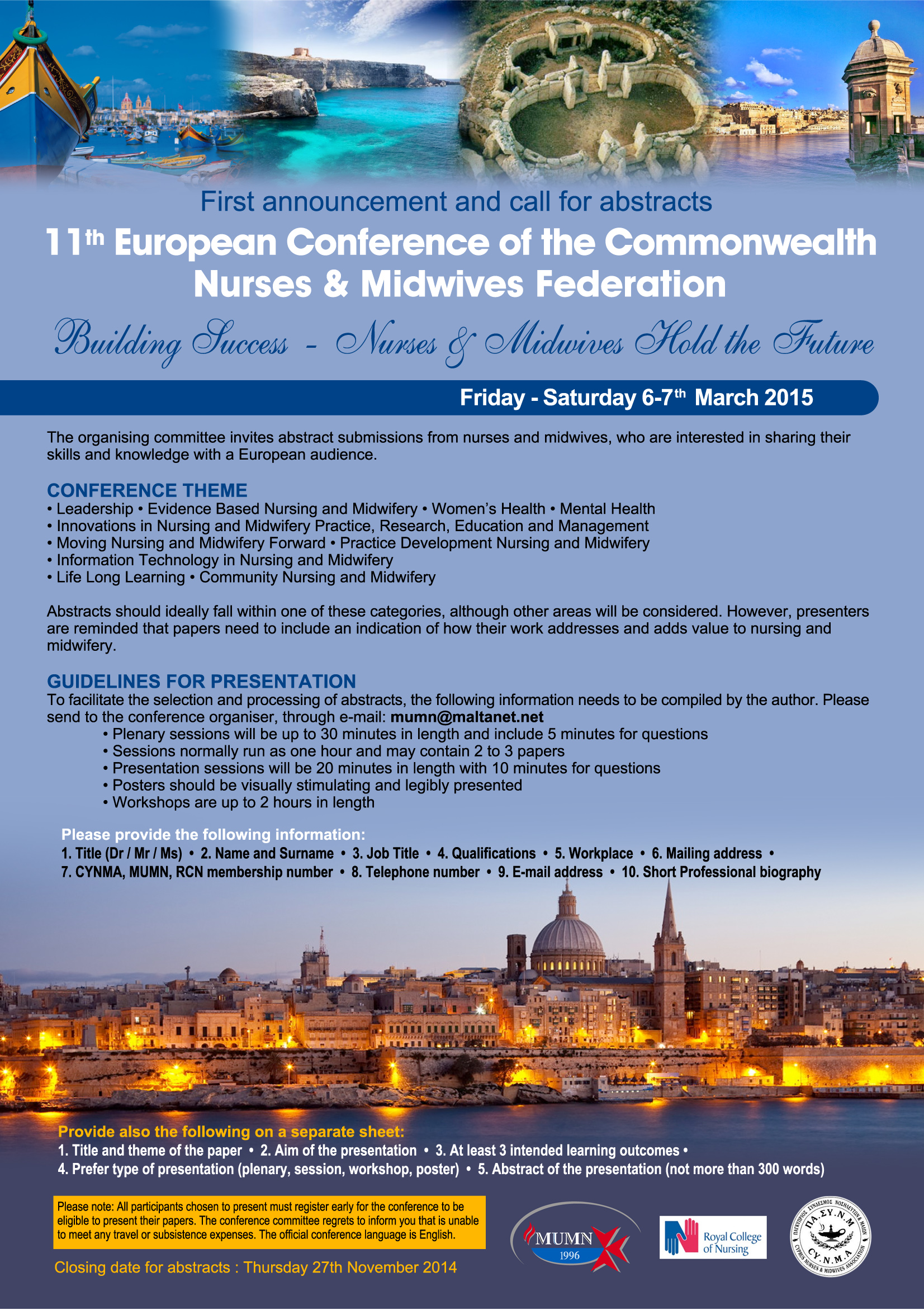 CNF Conference Malta